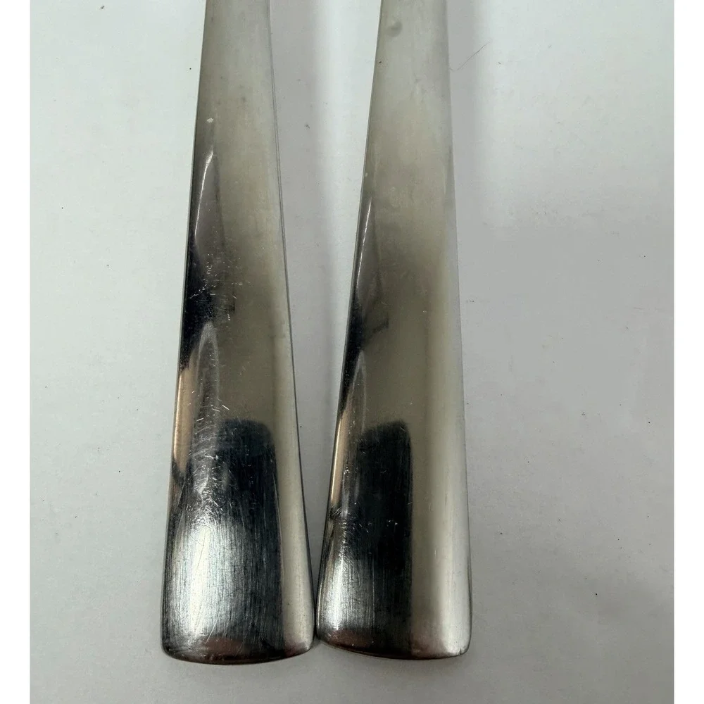 Reed & Barton Perspective Stainless Flatware Salad Fork Set Of 2 Replacements #3